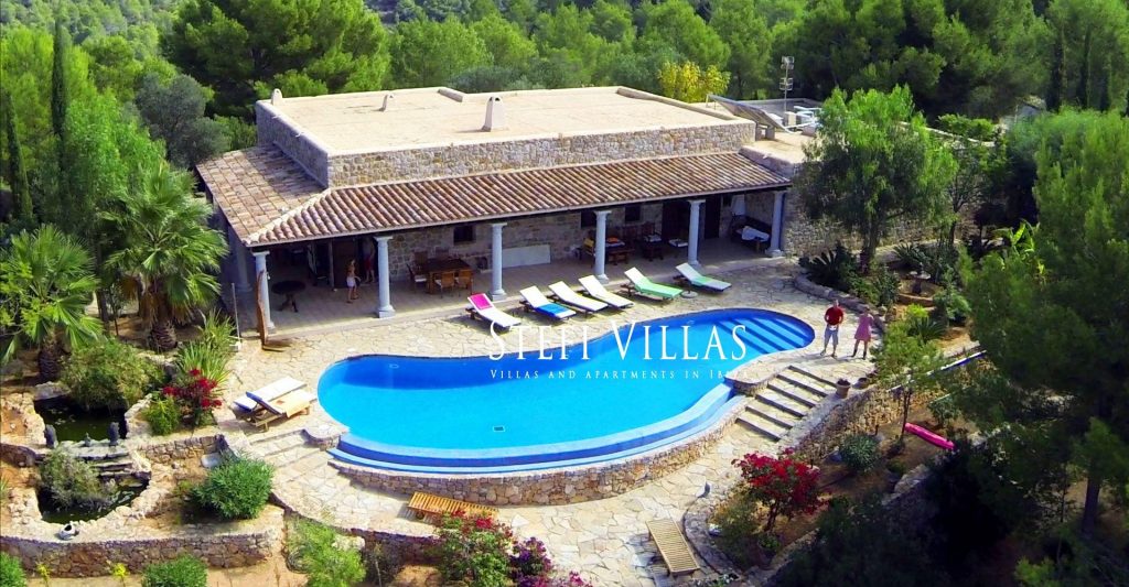 villa en alquiler en ibiza , Cala Tarida 