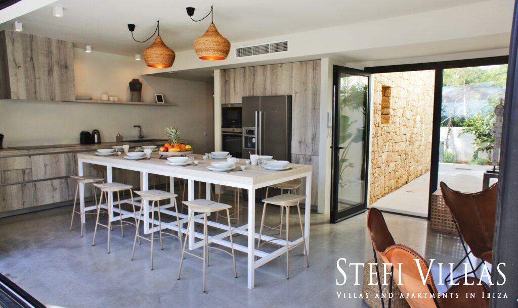 Villa on the seafront Cala Pada Ibiza