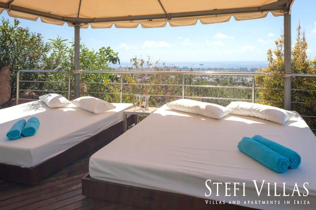Luxury villa sea views Sa Carroca, Ibiza