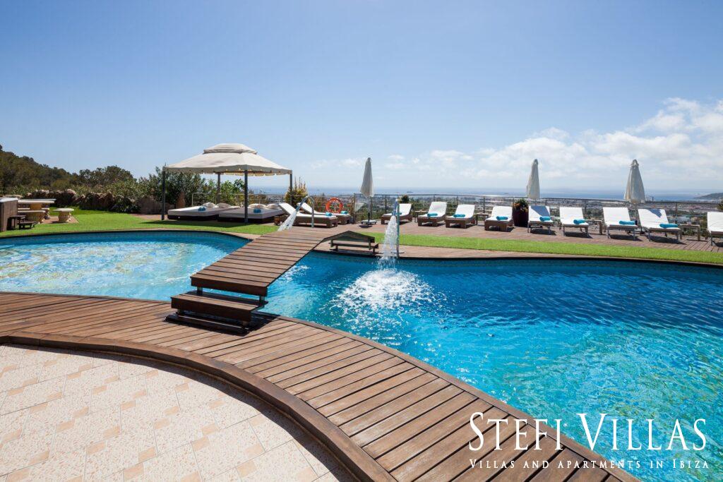 Luxury villa sea views Sa Carroca, Ibiza