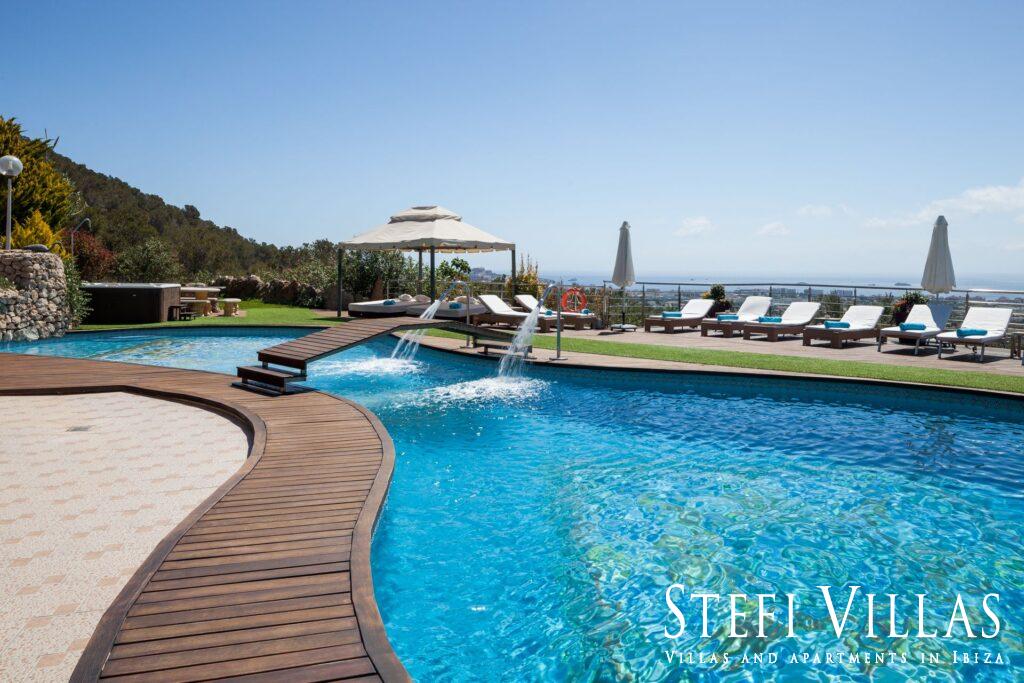 Luxury villa sea views Sa Carroca, Ibiza