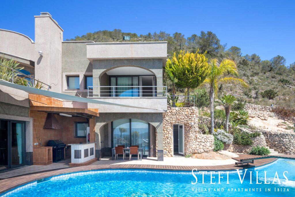 Luxury villa sea views Sa Carroca, Ibiza