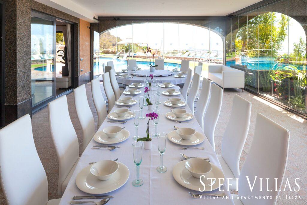 Luxury villa sea views Sa Carroca, Ibiza