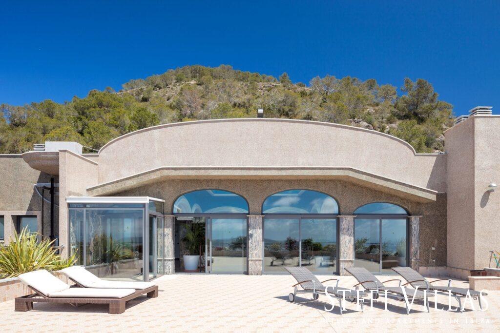 Luxury villa sea views Sa Carroca, Ibiza