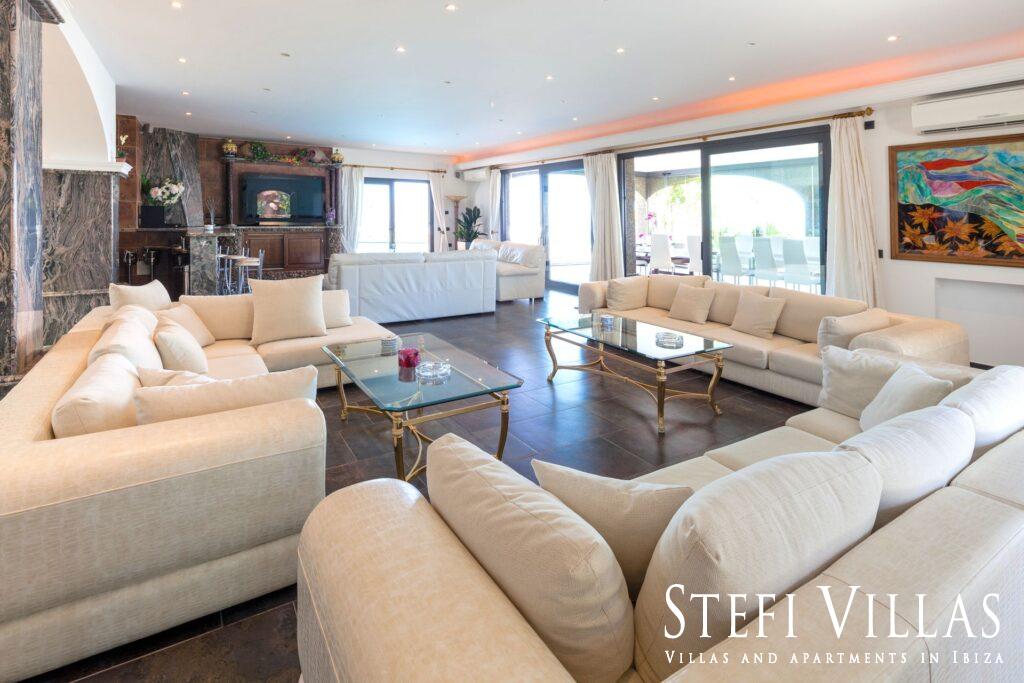 Luxury villa sea views Sa Carroca, Ibiza