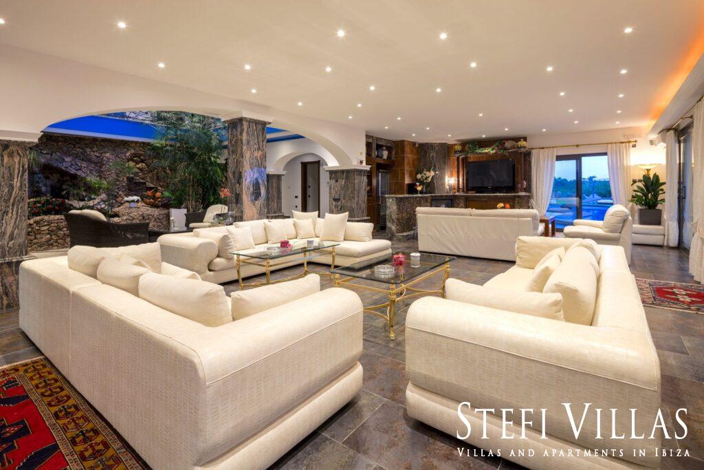 Luxury villa sea views Sa Carroca, Ibiza