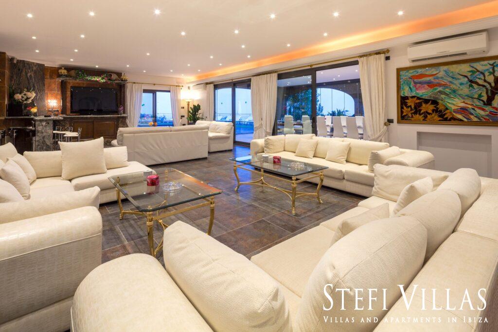 Luxury villa sea views Sa Carroca, Ibiza