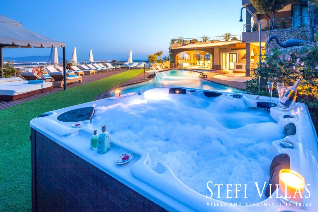 Luxury villa sea views Sa Carroca, Ibiza