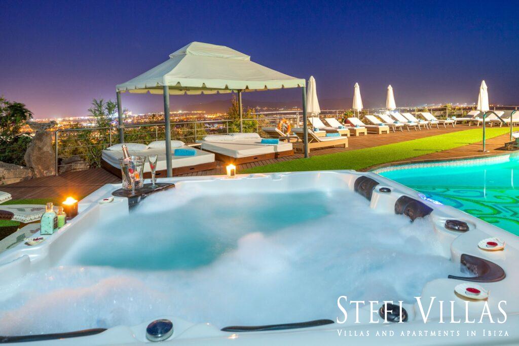 Luxury villa sea views Sa Carroca, Ibiza