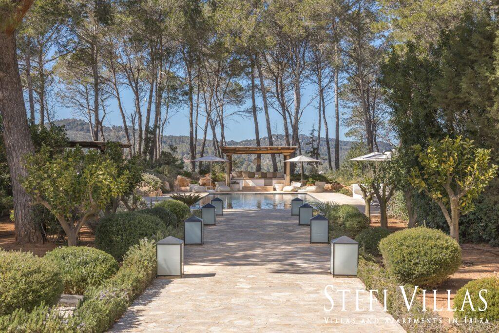 Espectacular villa de lujo en el norte de Ibiza