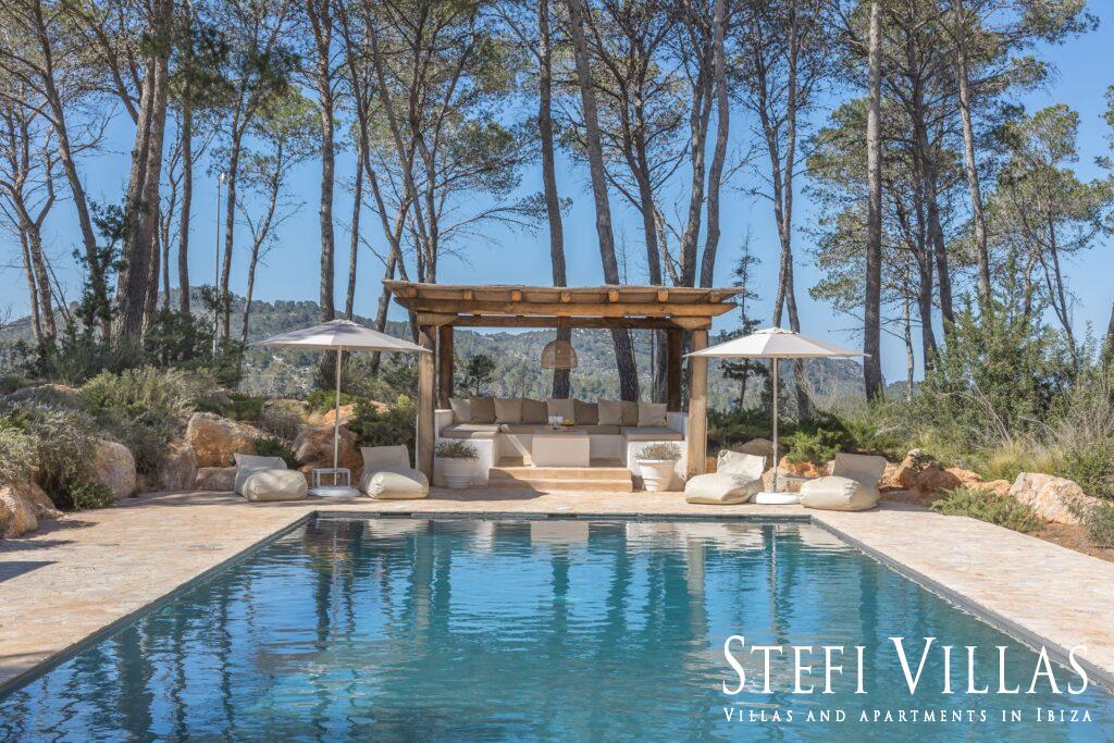 Espectacular villa de lujo en el norte de Ibiza