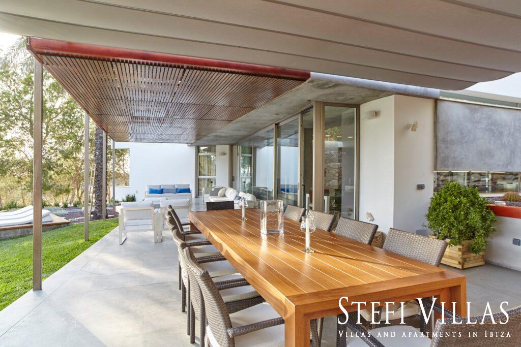 Luxury villa with sea and sunsets views