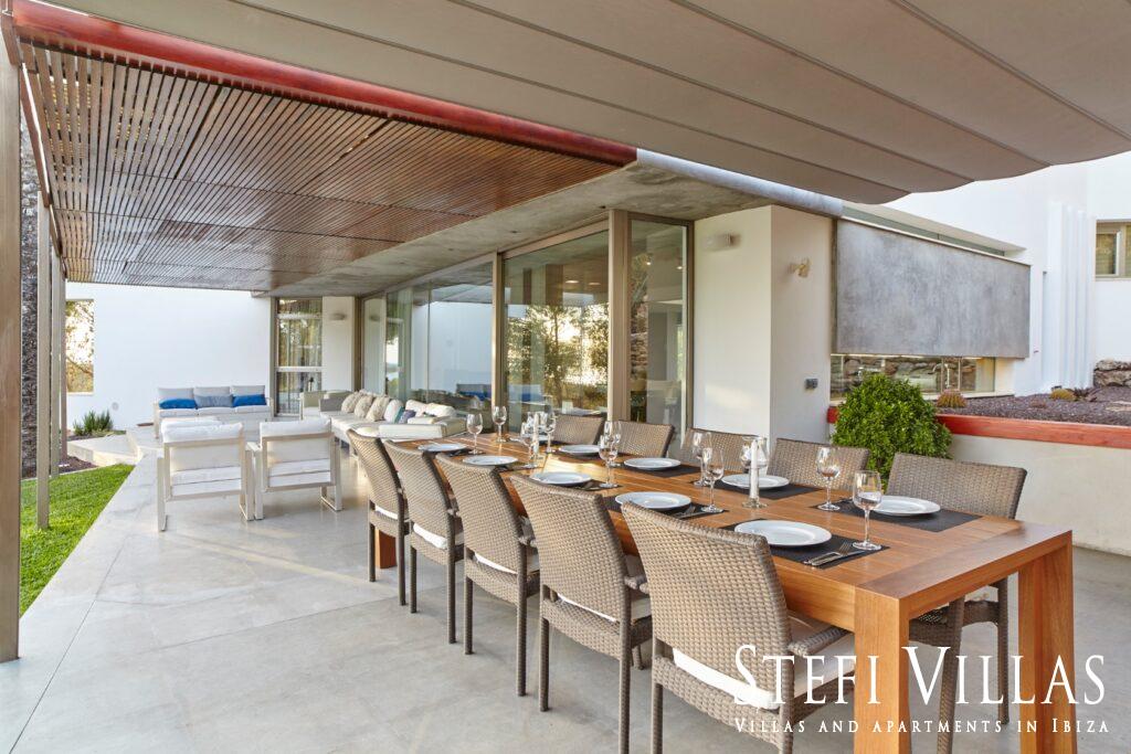 Luxury villa with sea and sunsets views