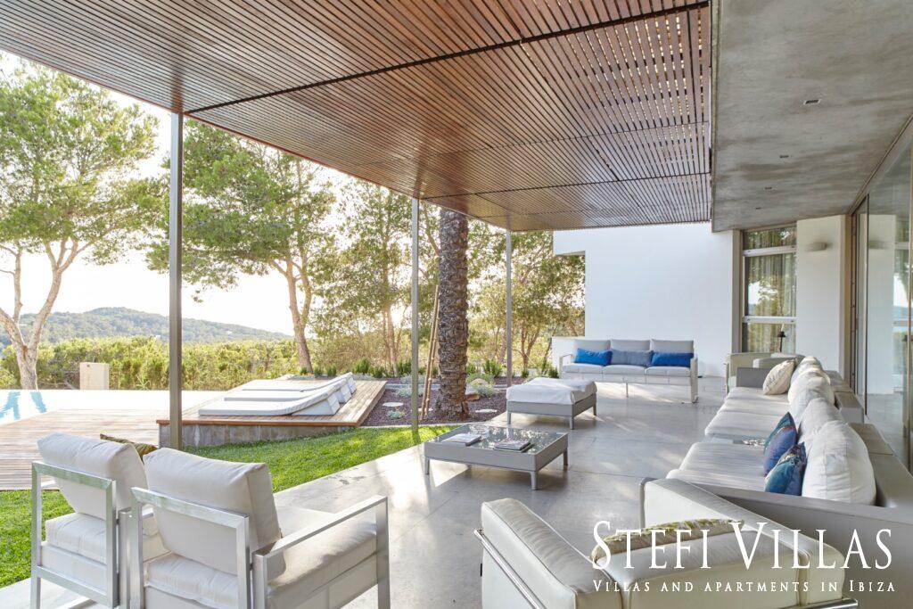 Luxury villa with sea and sunsets views