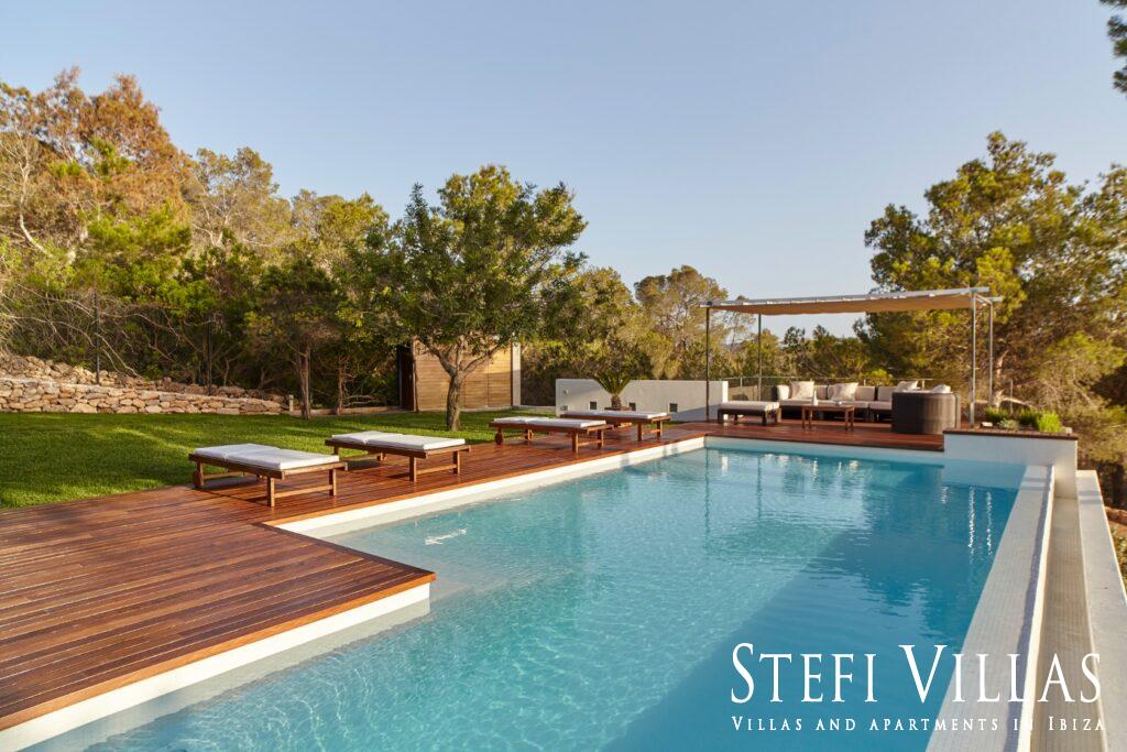 Luxury villa with sea and sunsets views