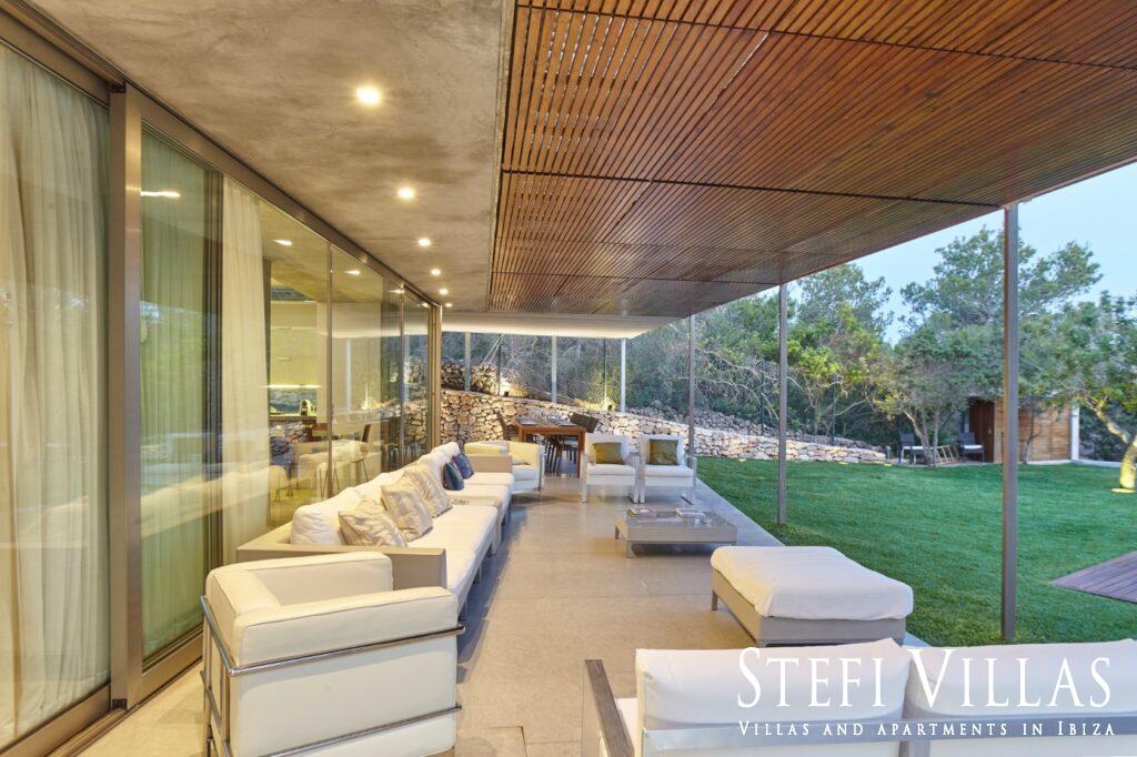 Luxury villa with sea and sunsets views