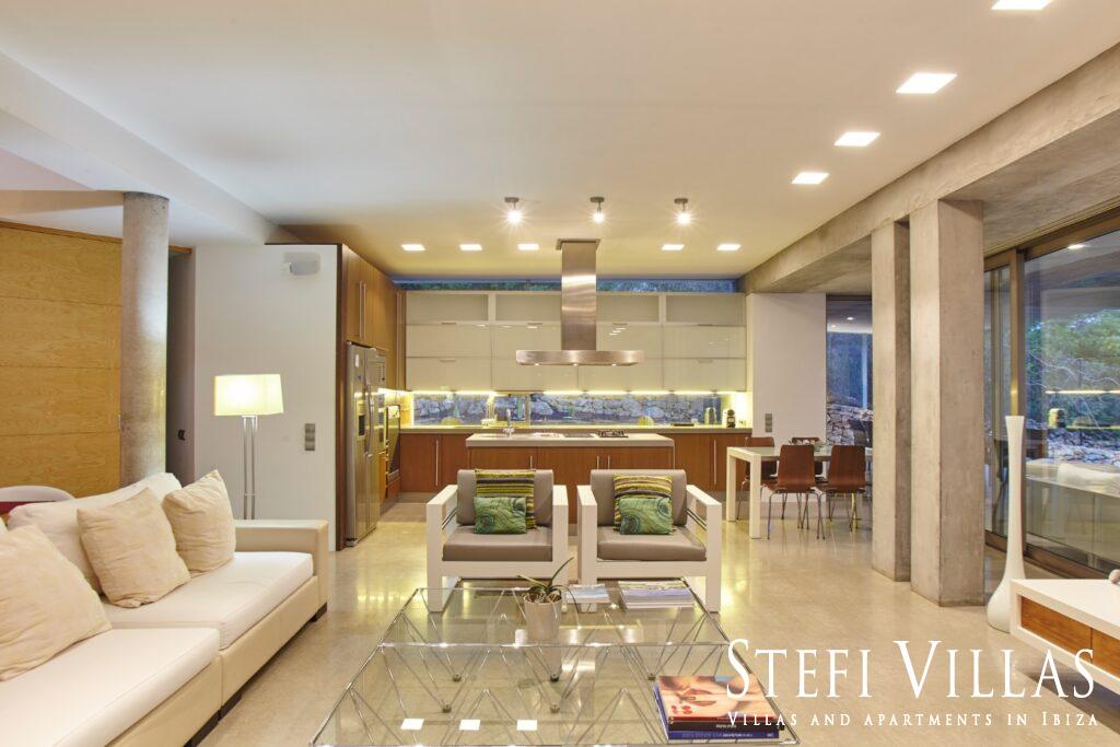 Luxury villa with sea and sunsets views