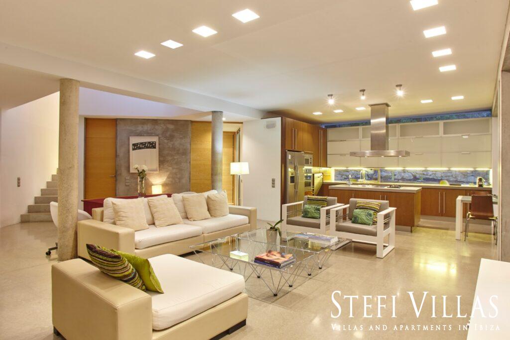 Luxury villa with sea and sunsets views