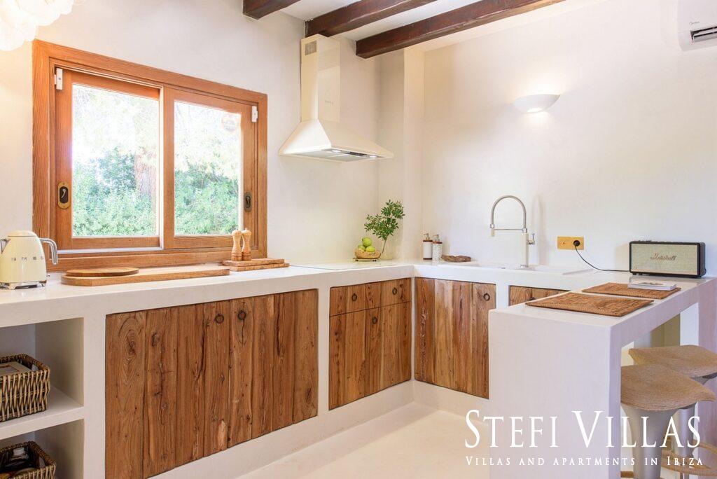 Villa located north of Ibiza 4 km from Benirras beach