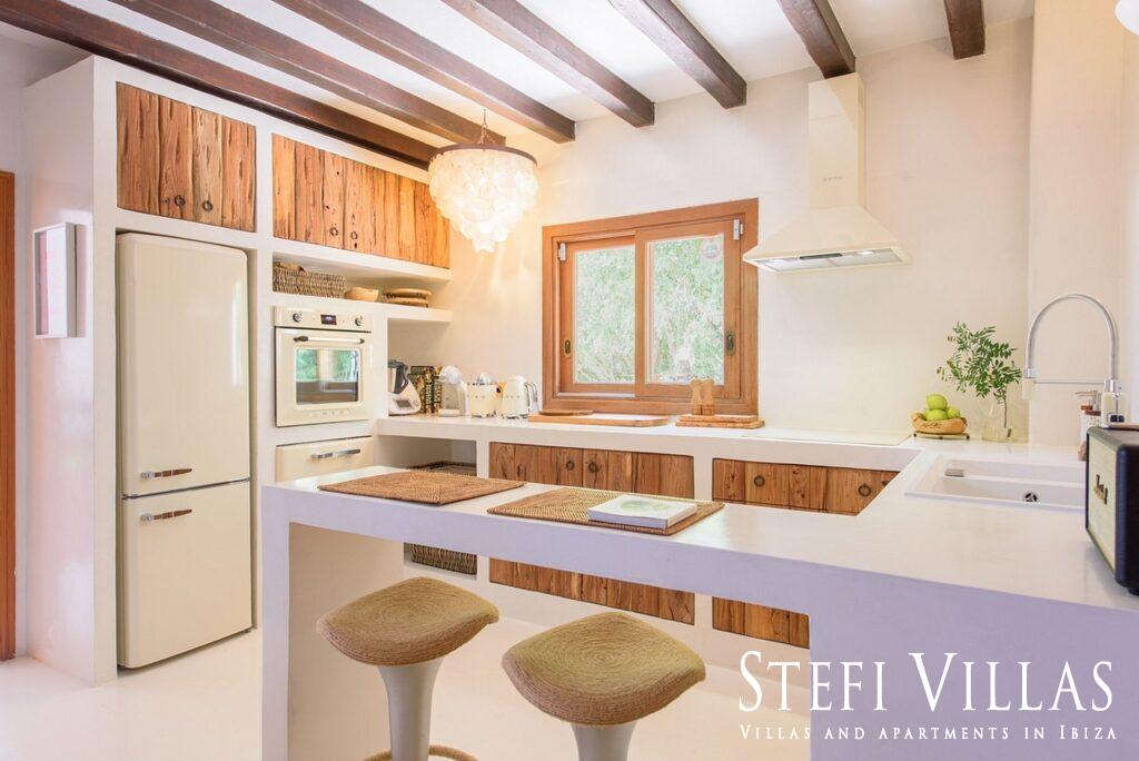 Villa located north of Ibiza 4 km from Benirras beach