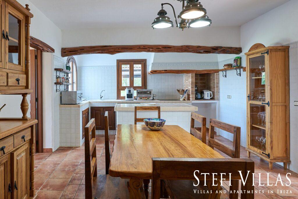 Large house for families and events in Ibiza