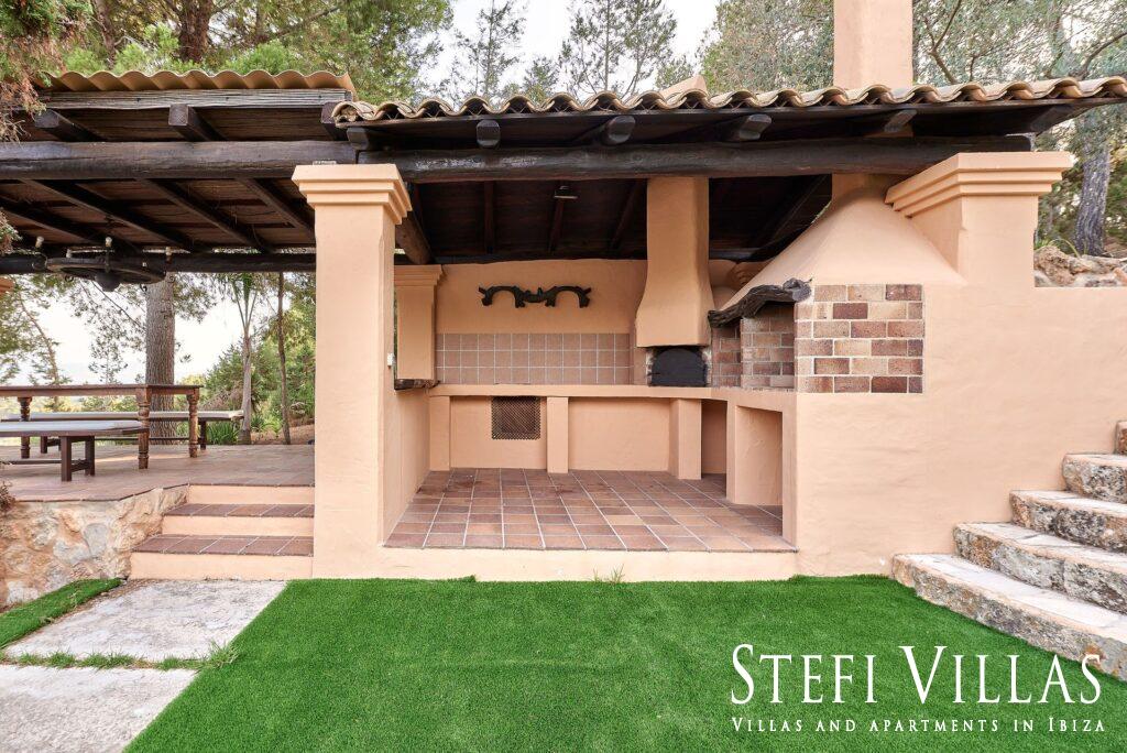 Large house for families and events in Ibiza